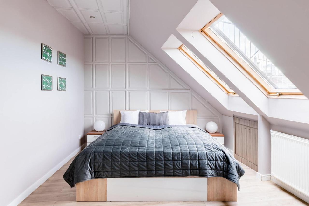 Sunny And 3-bedroom Penthouse With Garage Apartmán